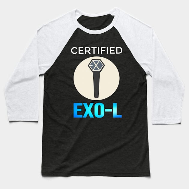 Certified EXO-L Baseball T-Shirt by CieloMarie